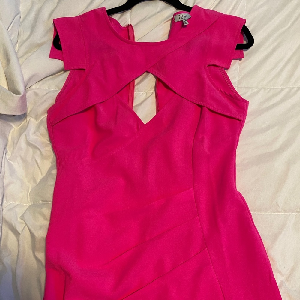 hot pink dress